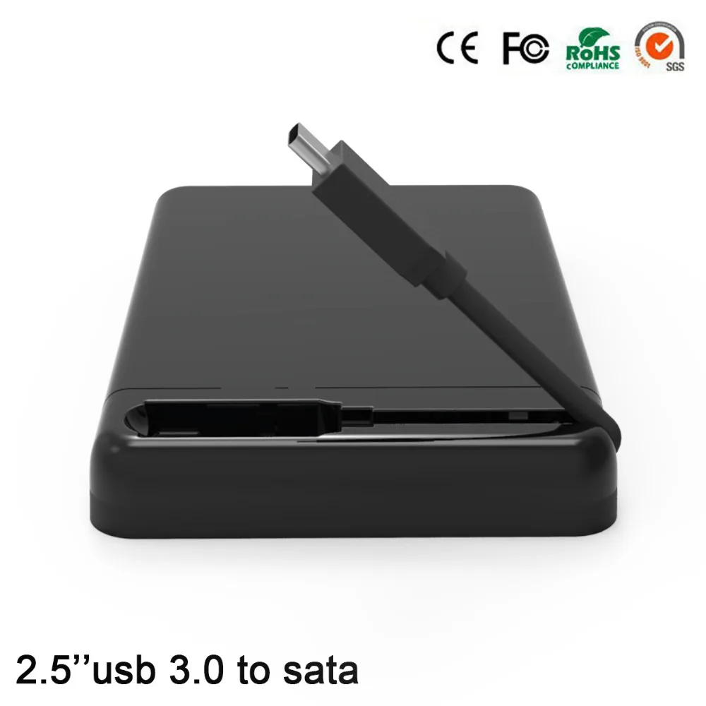 Алюминиевый жесткий диск sata 2 5 внешний usb адаптер для жесткого диска 1 ТБ чехол 3 0