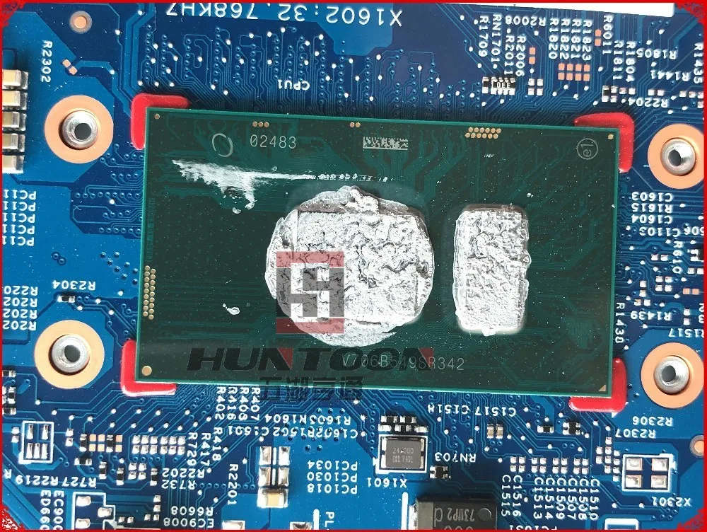Материнская плата для ноутбука HP 17-B 17-BS 17-BS025CY серии 925624-601 448.0C705.0011 SR342 I5-7200U DDR4 100%