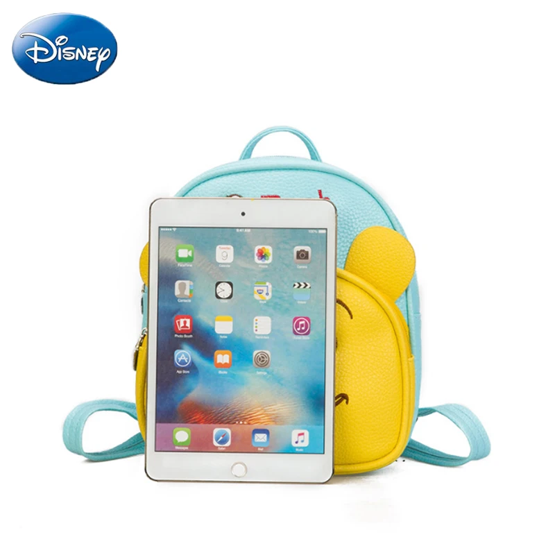 Disney 2018 Winnie The Pooh Bag Children's Messenger Fashion Girls Shopping Shoulder Bags PU Portable Plush Backpack Travel | Игрушки и