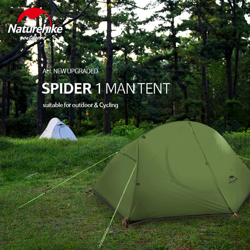 Палатка Naturehike Сверхлегкая двухслойная профессиональная для отдыха на открытом
