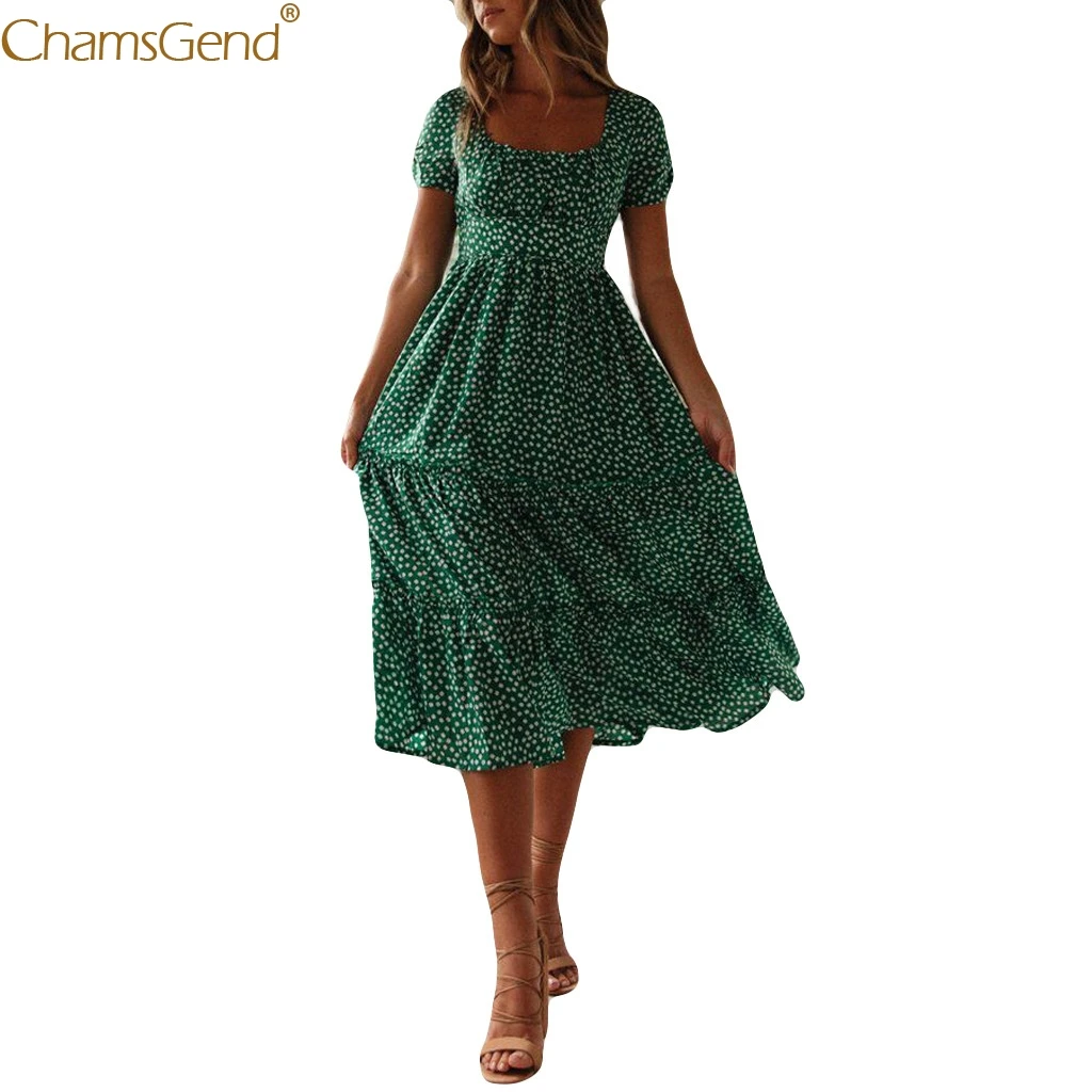 Богемные платья для женщин вечерние средней длины сексуальное платье с рисунком