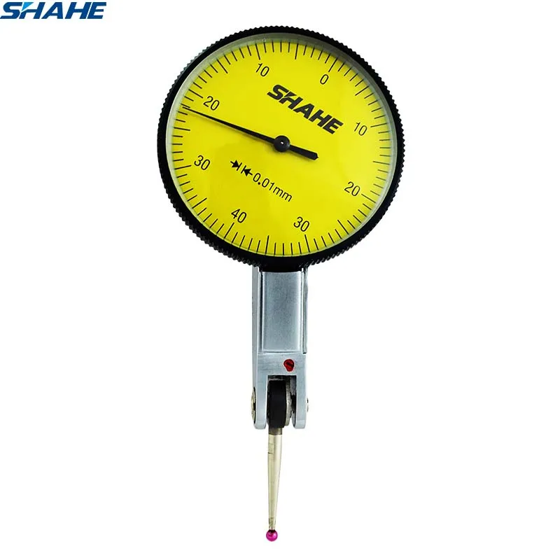 Точные инструменты shahe тестовый индикатор 0 8 мм 01 Метрическая шкала|indicator position|tool