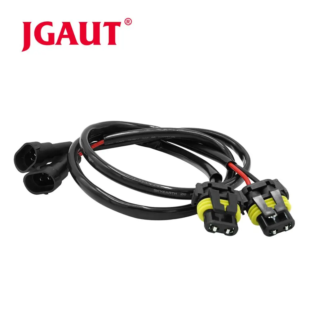 2 предмета жгута проводов H1 H11 9005 HB3 9006 установки HID ксеноновый балласт разъем HB4 H7 H4