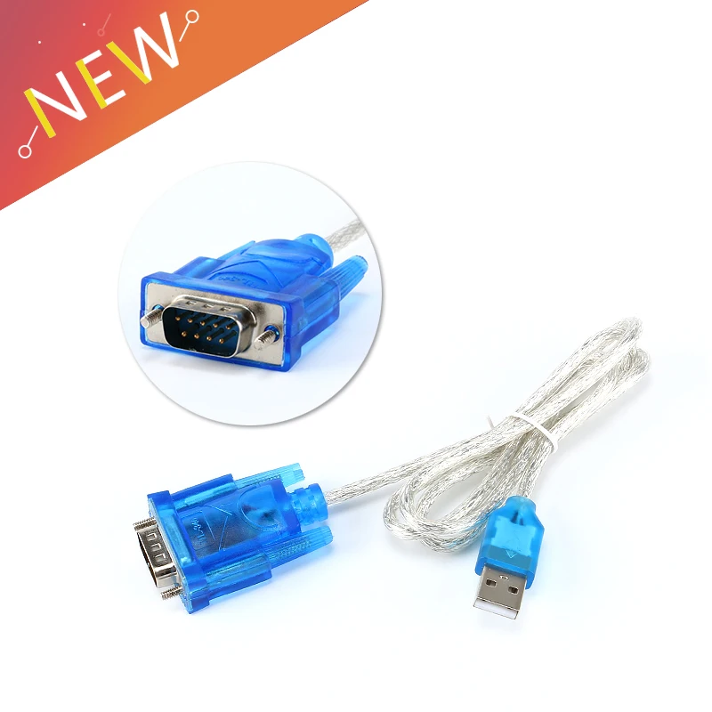 Новинка устройство для подключения кабеля USB к порту RS232 COM Serial PDA 9 pin DB9 поддержка