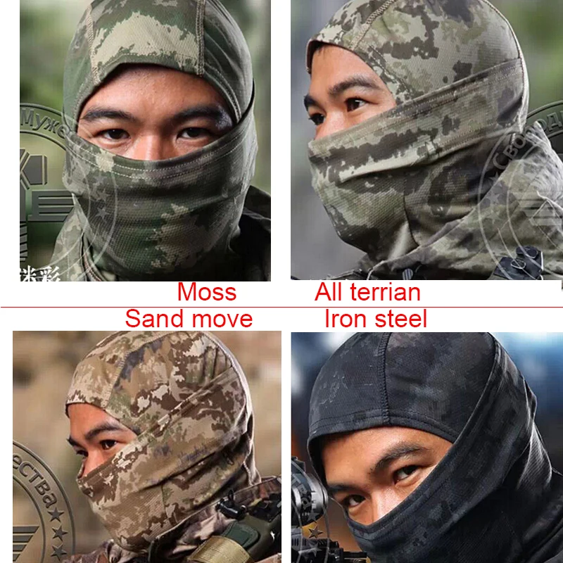 Тактическая Армия Балаклава шляпа Airsoft маска Открытый Принадлежности для охоты