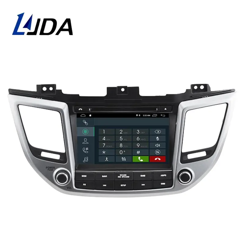 LJDA Android 10 автомобильный dvd-плеер для hyundai Tucson/IX35 2Din Автомагнитола gps Навигация стерео Мультимедиа wifi автоаудио