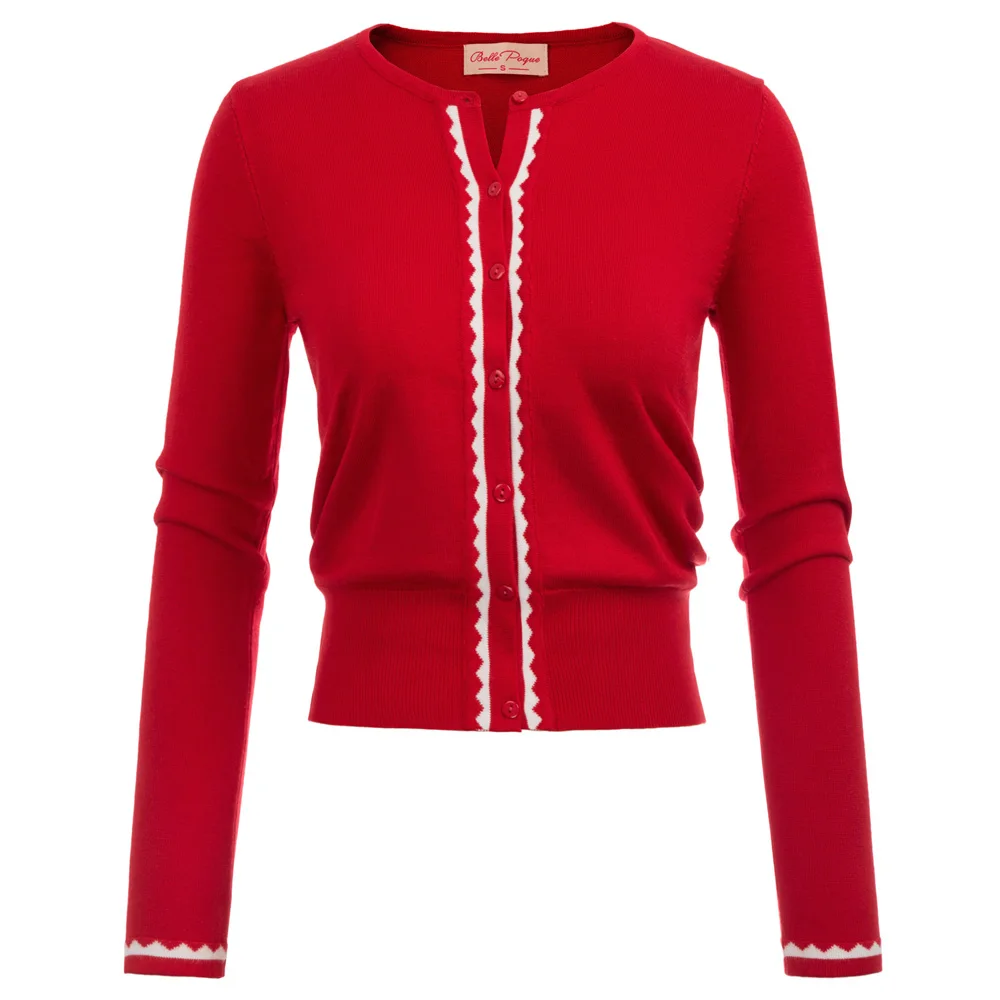 Belle Poque женский кардиган свитер с длинными рукавами верхняя одежда для