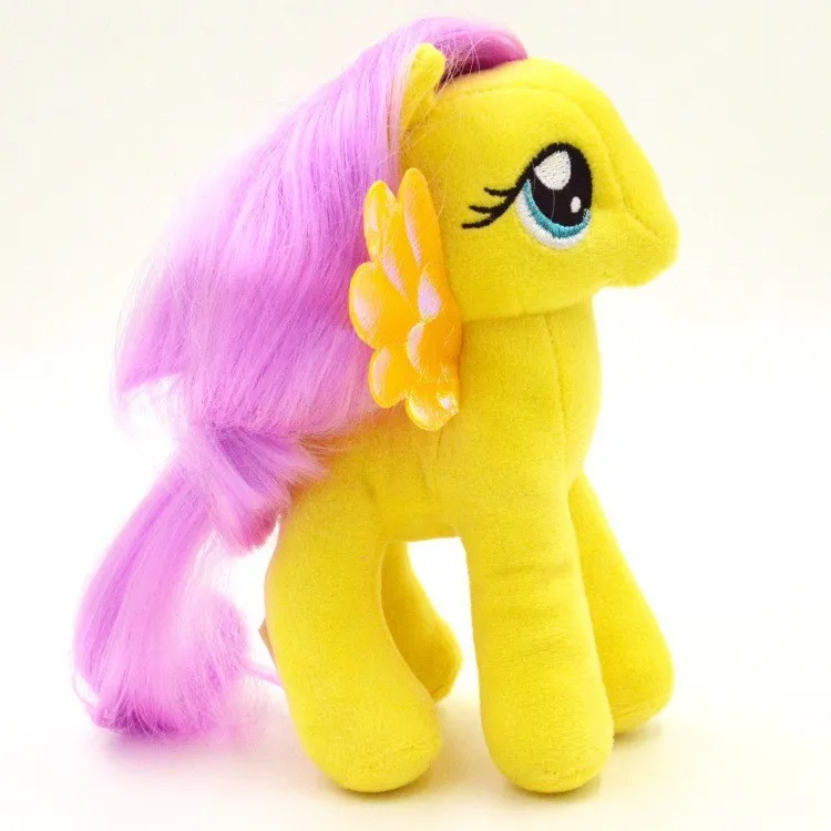 18 см мультфильм красивая лошадь животных Мягкие плюшевые куклы для детей