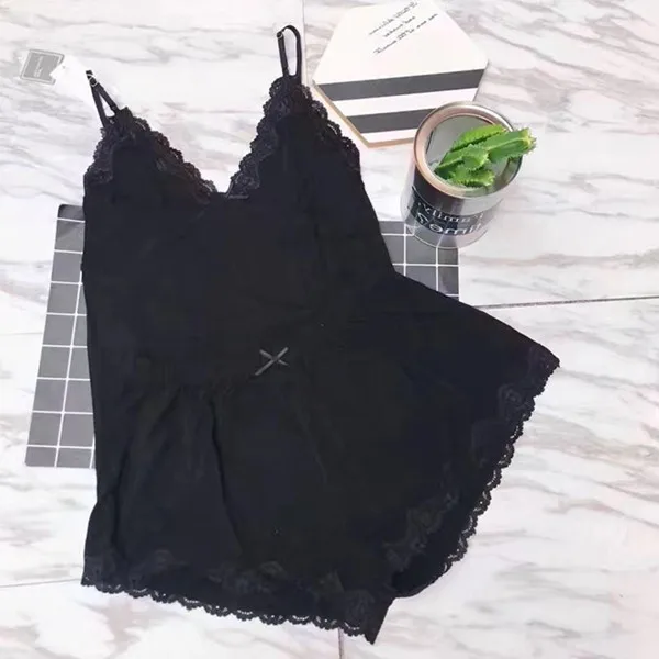 Домашняя одежда для женщин летняя 2019 пижама Coton женская сексуальная на тонких