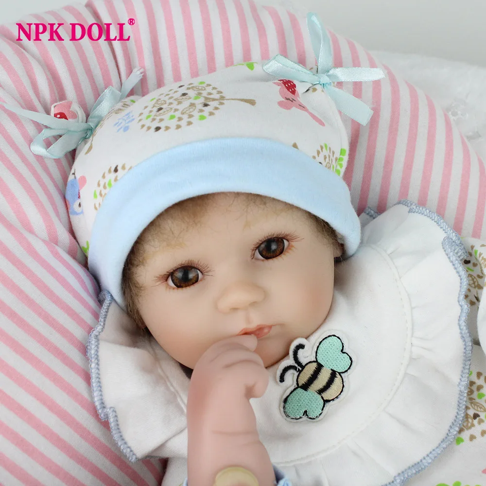 Кукла младенец NPKDOLL Реалистичная 42 см|lifelike baby dolls|reborn dollsbebes reborn doll |