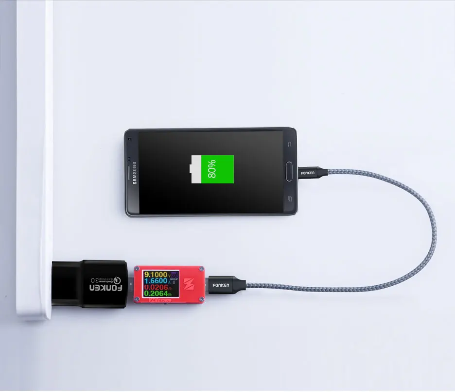 FONKEN 18 Вт быстрое зарядное устройство Быстрая зарядка QC3.0 2,0 зарядка для мобильного телефона планшета USB зарядное устройство s Универсальный портативный настенный адаптер