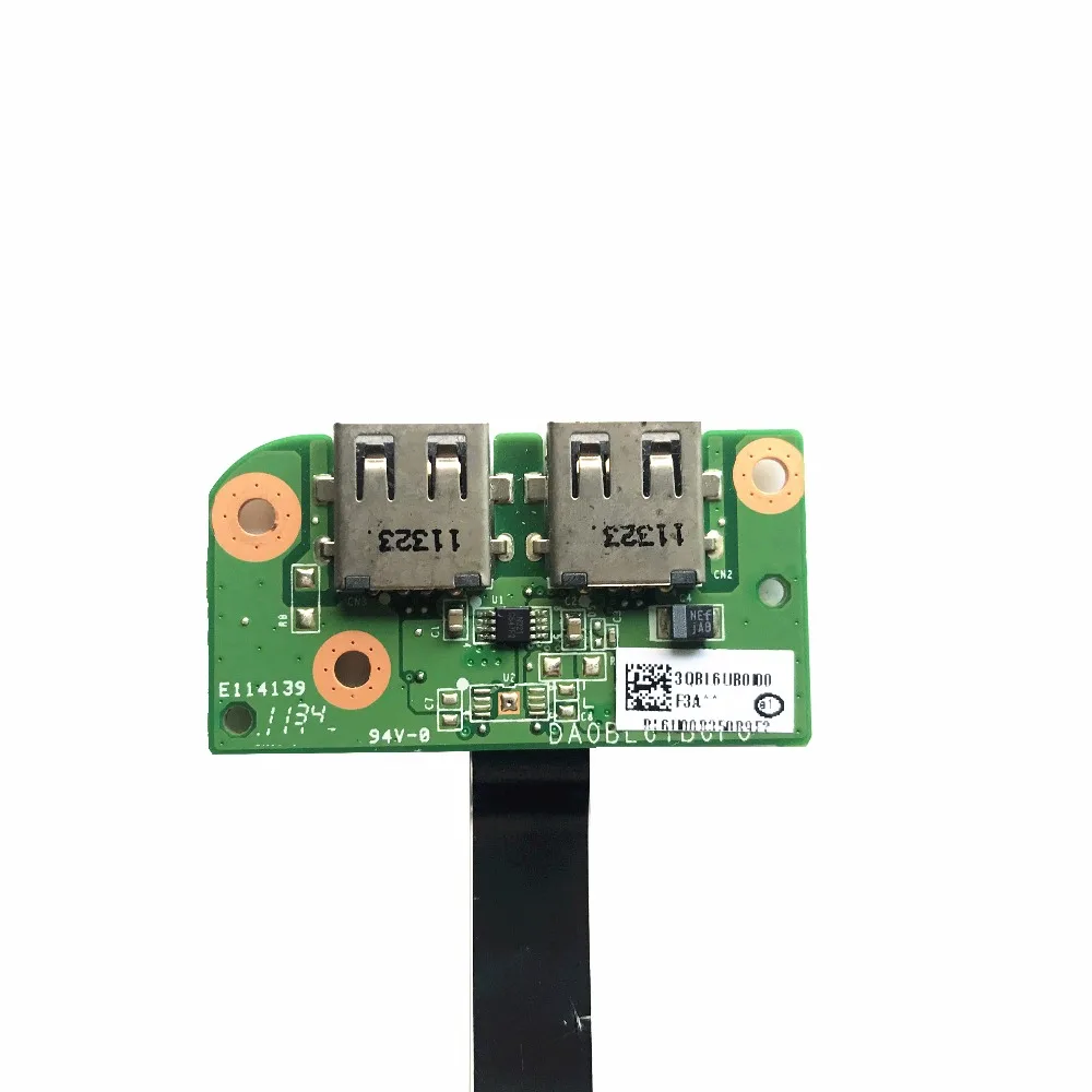 Оригинальная плата USB порта для Toshiba Satellite L650 L650D L655 L655D L750 L755 L750D серии DA0BL6TB6E0