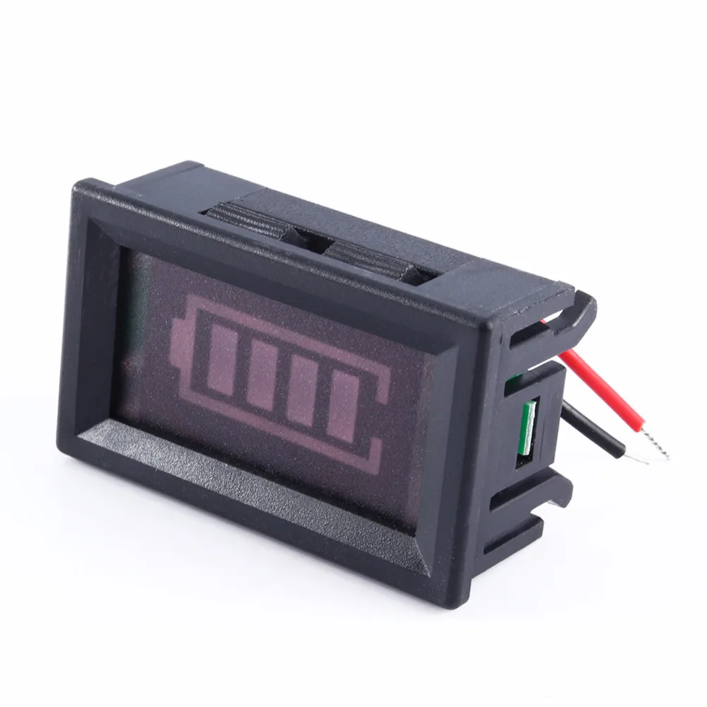 1 шт. индикатор Батарея Ёмкость Тестер 12V свинцово кислотная для аккумулятора