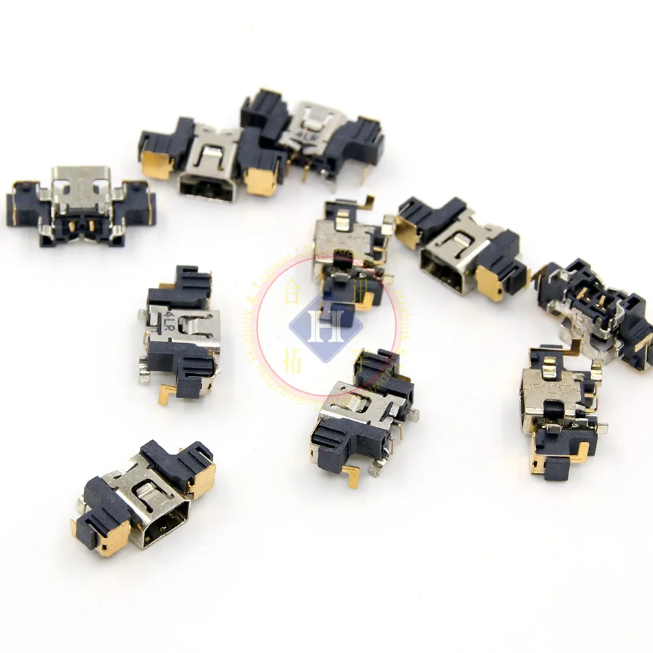10 шт./лот новый разъем питания HOTHINK док зарядный порт запасная часть для нового 3DS /