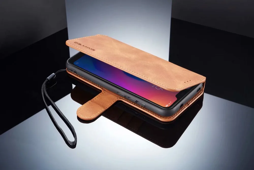 Кожаный чехол-книжка в стиле ретро для Xiao mi Red mi 8A K20 7 7A 6 Pro 6A Note 6Pro mi 9 SE 8 Lite 9T чехол-кошелек с 3 отделениями для карт бизнес-Чехол