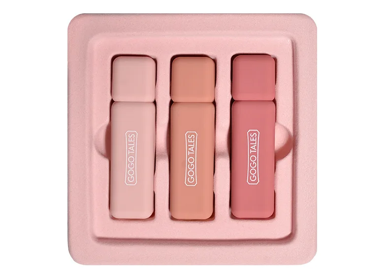 1 Набор Make-up GOGO TALES бархатная матовая губная помада блеск для губ стойкий увлажняющий водостойкий бальзам для губ Оранжевый Красный Блеск для губ