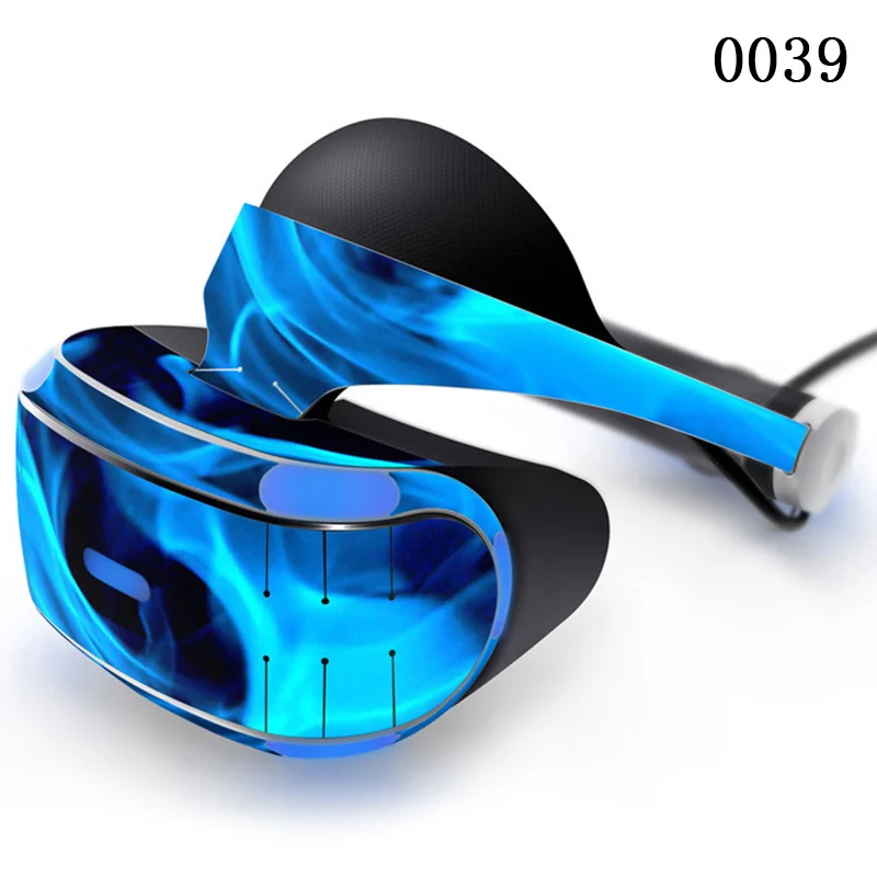 Мода ПВХ VR кожи Стикеры Обложка Наклейка протектор для PS4 PS | Электроника