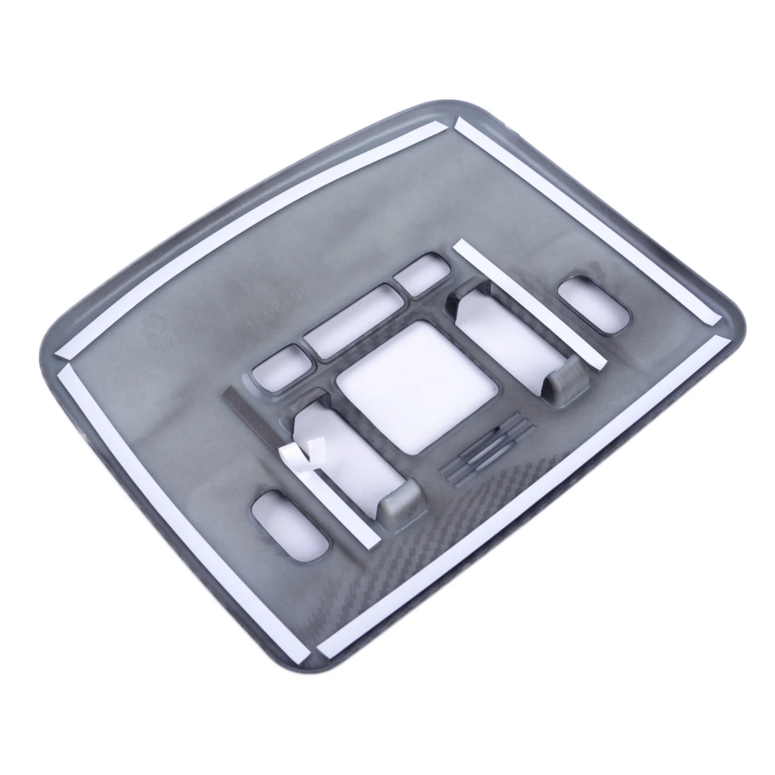

beler ABS Interior Carbon Fiber Texture Console Middle Central Outlet Air Vent Cover Trim 21.2x17.3cm For Toyota Camry 2018