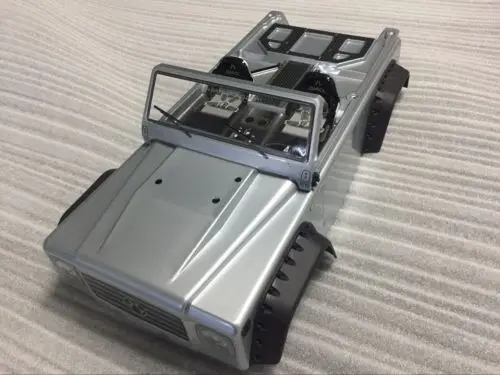 Осевой Гусеничный SCX10 Dingo корпус строитель окрашенный грузовик CAG для gary