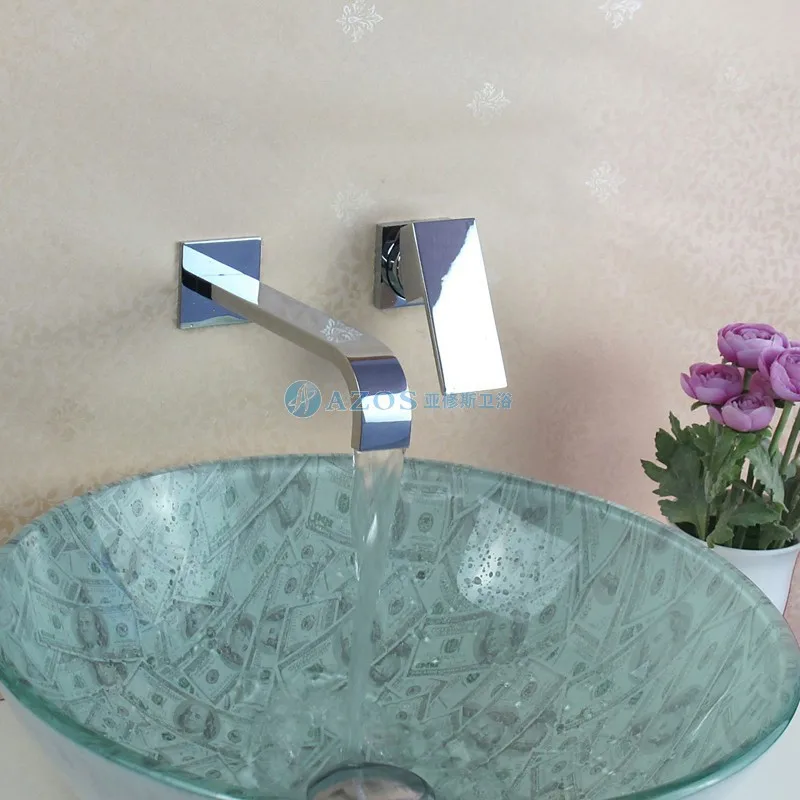 Современный Смеситель для раковины в ванной комнате кран современный настенный