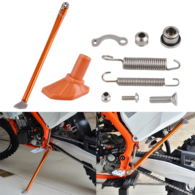 Kickstand боковая стойка + пружина для KTM 150 200 250 300 350 450 500 530 EXC F XC W R XCF Sixdays XCR EXCF XCW|Стойки|