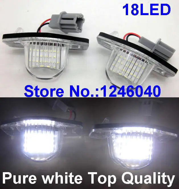 2 шт. светодиодсветильник лампы для номерного знака Honda Fit jazz|light cabinet|light streamerlight up