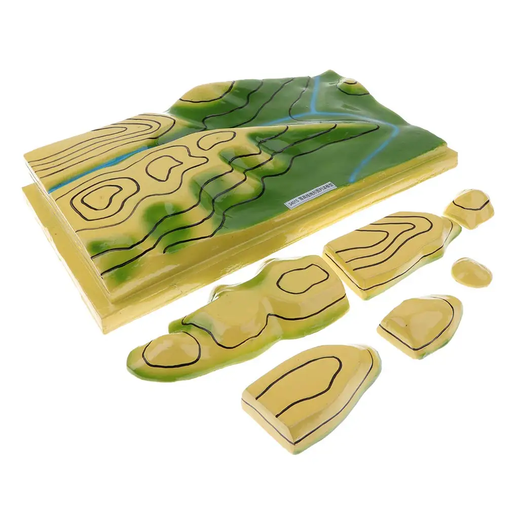 3d геометрическая модель изолина съемная научная школьный обучающий инструмент