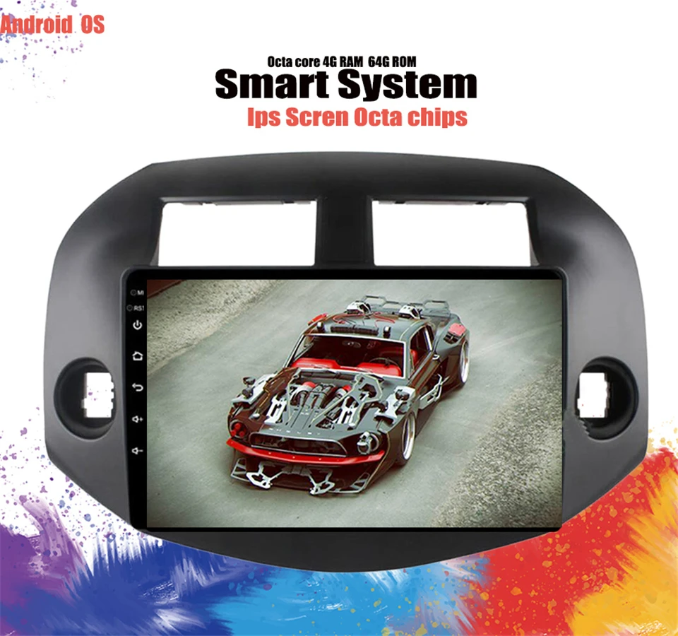 10 1 &quotAndroid 0 автомобильный dvd плеер автомобильное радио для Toyota RAV4 Rav 4 2007 2008 2009 2011