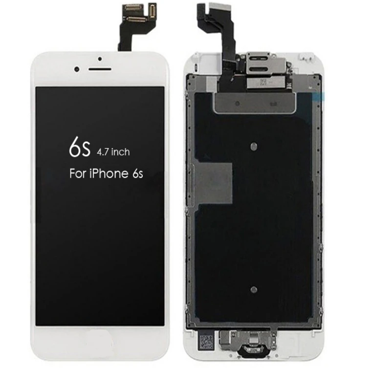 AAA полный Замена ЖК сенсорный экран дигитайзер для iPhone 6 6s Plus + кнопка домой