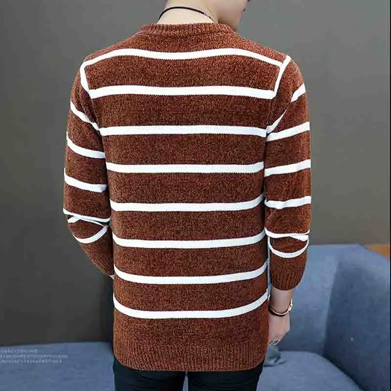 Cashmere Wool Sweater Clothing Autumn Winter Slim Warm O-Neck Pullover Men Mens Knitted Sweaters | Мужская одежда