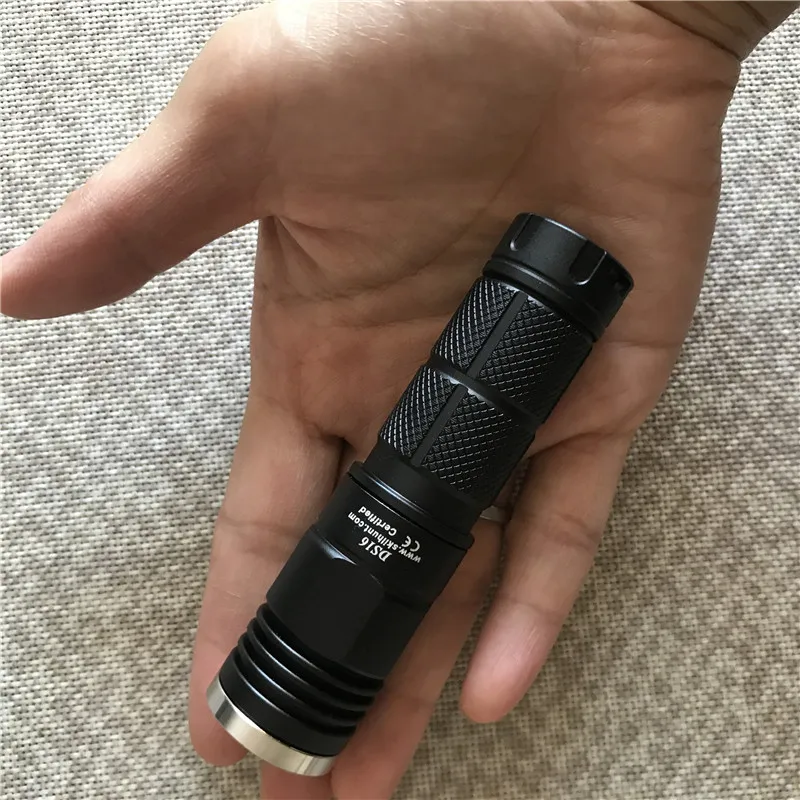 Siklhunt DS16 AA 14500 CREE XPL светодиодный тройной свет DS21 900lm CR123 18650 Водонепроницаемый