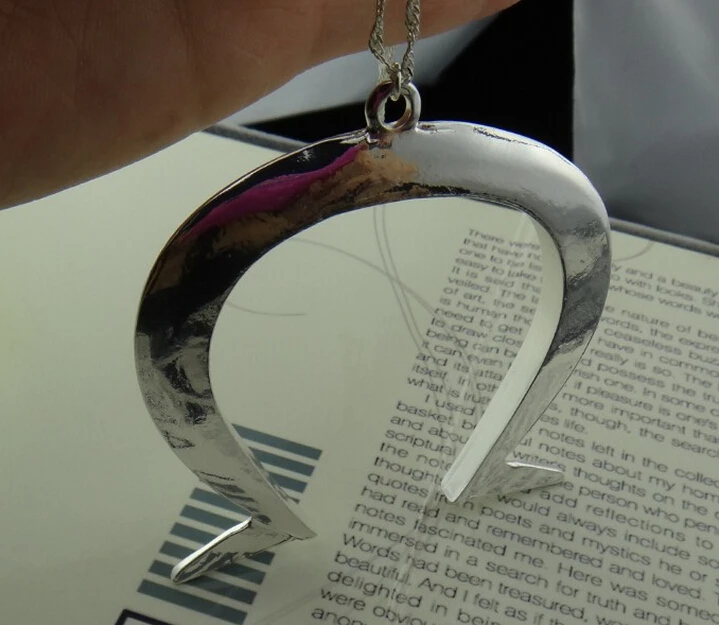 Ожерелье в форме подковы из Лисы безумия|horseshoe necklace silver|horseshoe charmhorseshoe charm |