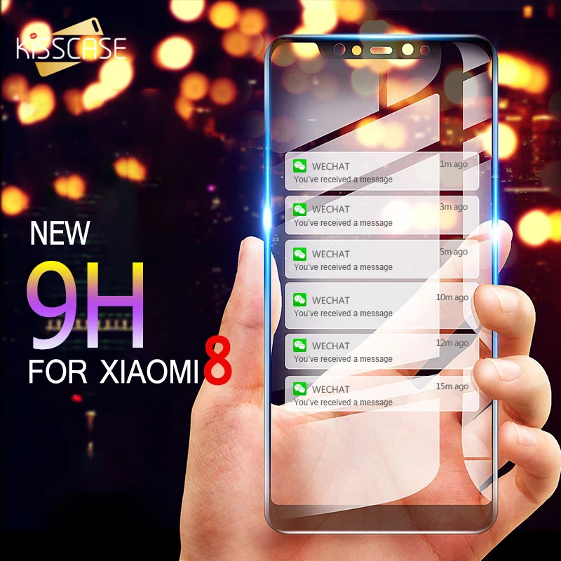 KISSCASE 5D закаленное стекло для Redmi 4X 5 Plus Note 6 Pro Защитное Xiaomi Mi 8 A1 A2 Max 3 Защита экрана |