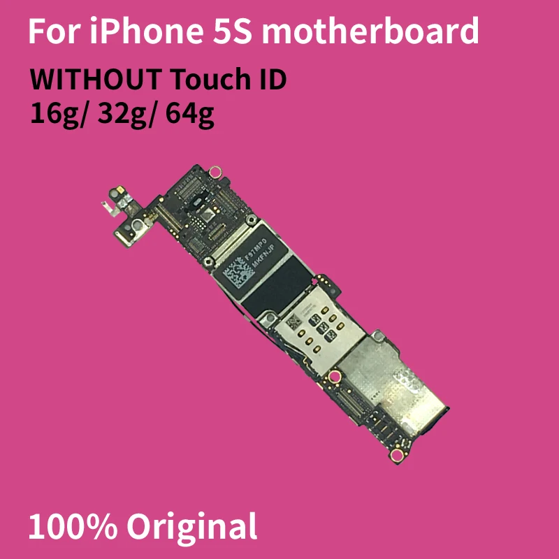 Разблокированная Рабочая материнская плата с Touch ID для iPhone 16 ГБ/32 ГБ/64 ГБ iOS 100%