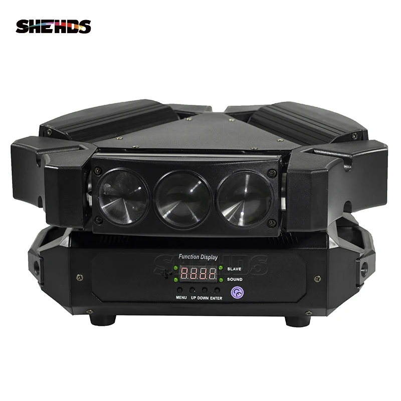 Быстрая доставка Мини светодиодный Луч 9x10 Вт RGBW4IN1 движущаяся головка DMX 512