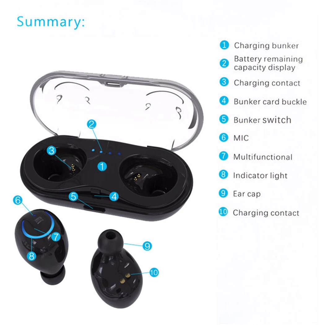 Новое поступление J30 2018 2 цвета TWS Mini Bluetooth лучшие беспроводные наушники с