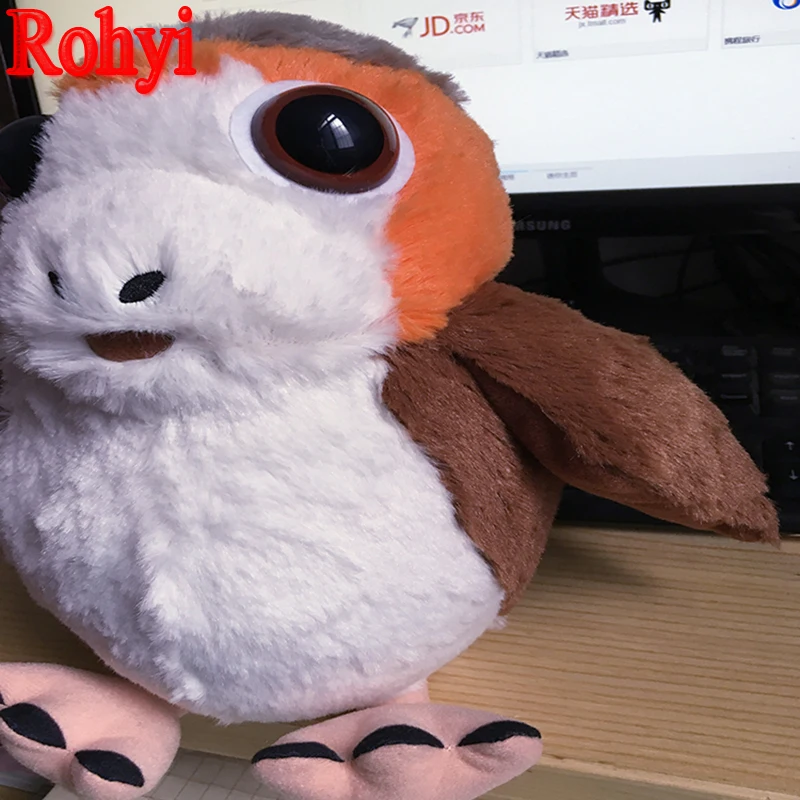 Rohyi последний джедай порг птица 15 см 25 плюшевые игрушки для ТВ и кино