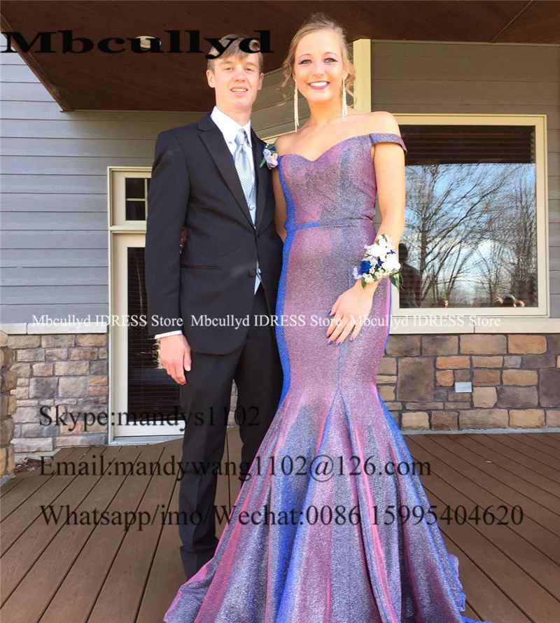 Женское вечернее платье с юбкой годе длинное блестящее со шлейфом и открытыми