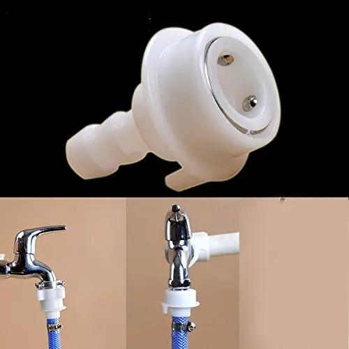 

Garden Car Washing Faucet Quick Coupler Connector Water Pipe Fitting Fit for 1/2" Hose , Set of 2