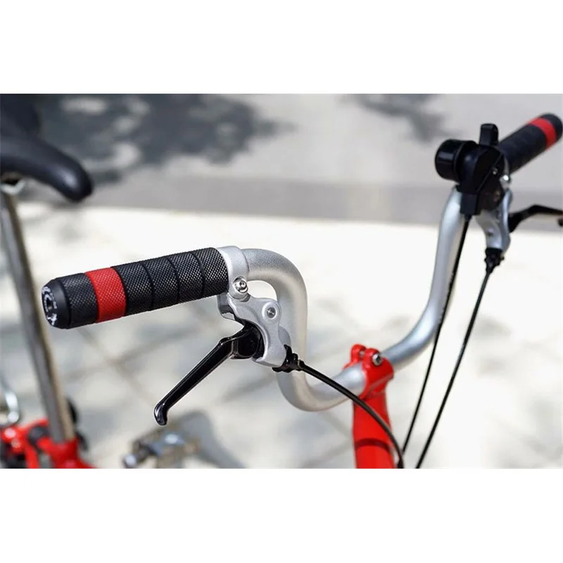 12 цветов велосипедная рукоятка для велосипеда Brompton BMX горный велосипед детский