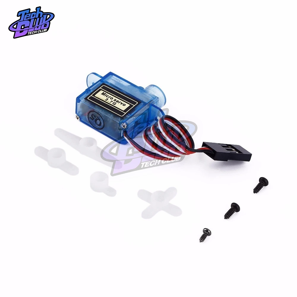 Micro 3.7G Servo for Control Aeromodelling Aircraft Flight Direction Helicopter Model 4.8V to 7.2V Steering Gear | Инструменты