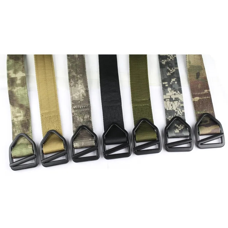 Тактический военный Регулируемый Нейлоновый ремень для улицы мужской мультикам