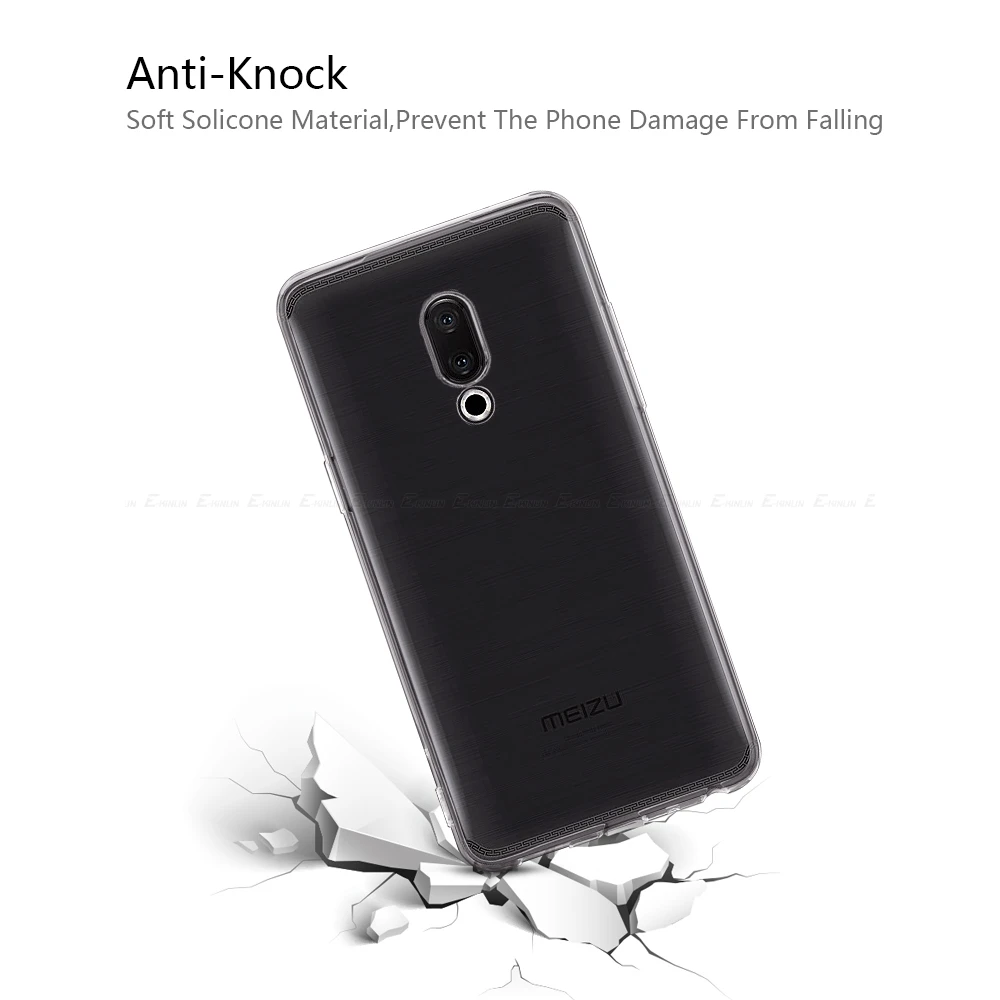 Фото Тонкий прозрачный мягкий чехол для Meizu 18X 18 18s 17 16X16T 16th 16S 16Xs X8 Pro Plus M5c M6T M6s M6 Note TPU чехол для телефона №5