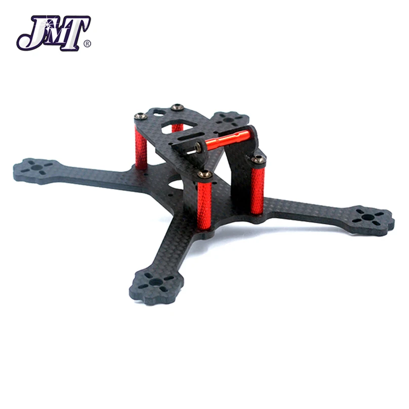 JMT SQX135 135 мм Колесная база Мини FPV рама комплект углеродного волокна CF стойка для DIY