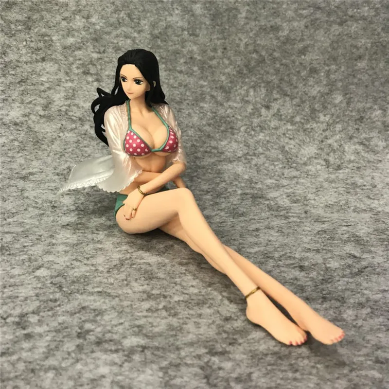 Аниме ONE PIECE Charm Girl Nico сидя положение ПВХ аниме сексуальные Фигурки Коллекционная