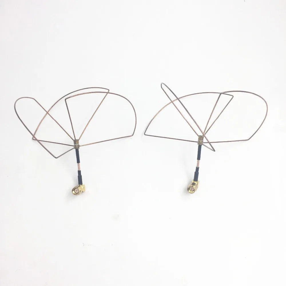 2pcs 1.2G 3 Blades SMA Clover Leaf Antenna &amp Skew Planar Audio Video FPV TX RX | Игрушки и хобби