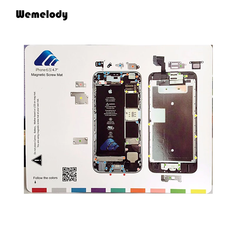 Новый Магнитный винт коврики профессиональные инструменты для ремонта сотового