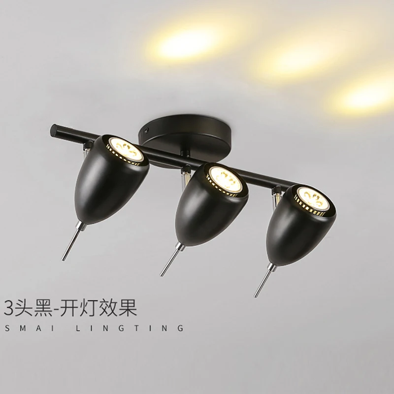 стены внимания магазин одежды Парикмахерская трек светодиодные лампы простой