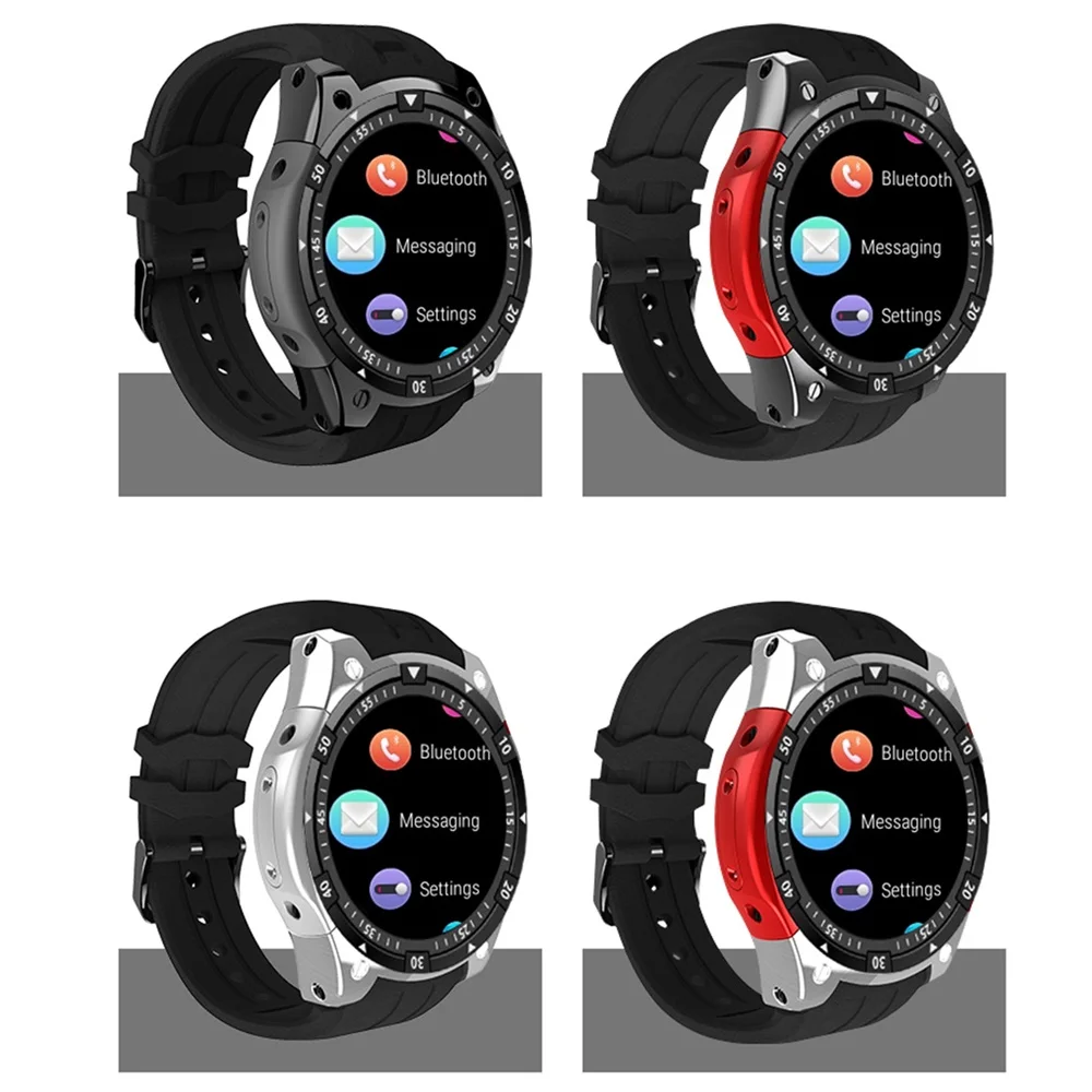 696X100 Bluetooth Смарт часы сердечного ритма фитнес трекер 3g gps Android 5 1 SmartWatch для мужчин