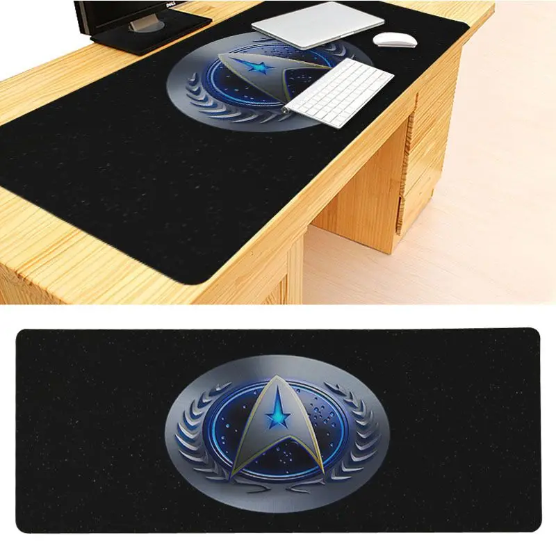 Игровые коврики для мыши MaiYaCa StarTrek с клавиатурой, размер 30x90x0,2 см, игровые коврики для мыши - Цвет: 30x70cm
